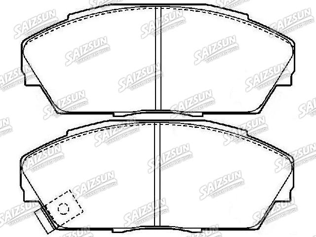 Plaquettes de frein Brake Pad Set:45022-SG0-010