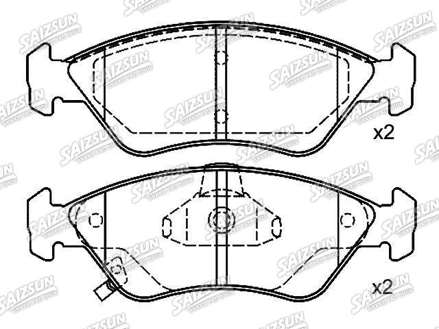 Plaquettes de frein Brake Pad Set:0K9A0-26-23Z
