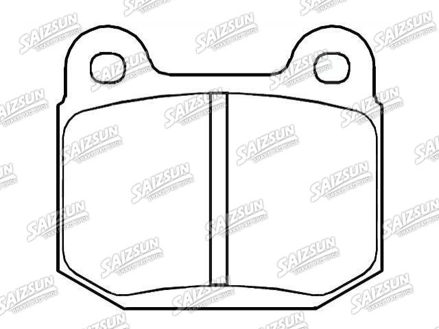 Plaquettes de frein Brake Pad Set:A117J0084S