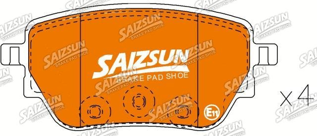 Plaquettes de frein Brake Pad Set:000 420 75 00