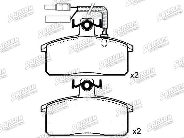 Plaquettes de frein Brake Pad Set:5 892 608