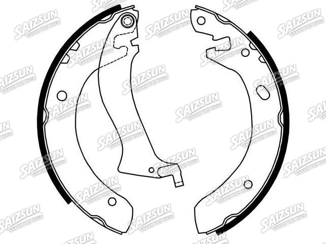Kit mâchoire de frein Brake Shoe Set:SFS100140