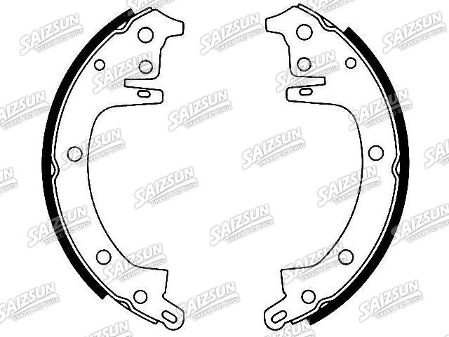 Kit mâchoire de frein Brake Shoe Set:04497-22020