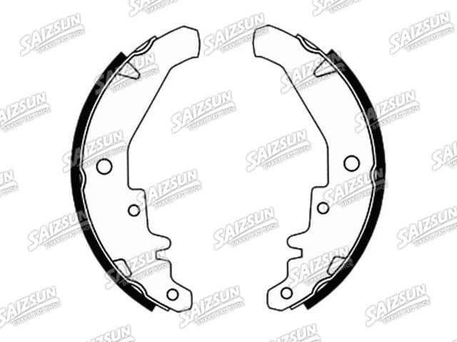 Kit mâchoire de frein Brake Shoe Set:7078585