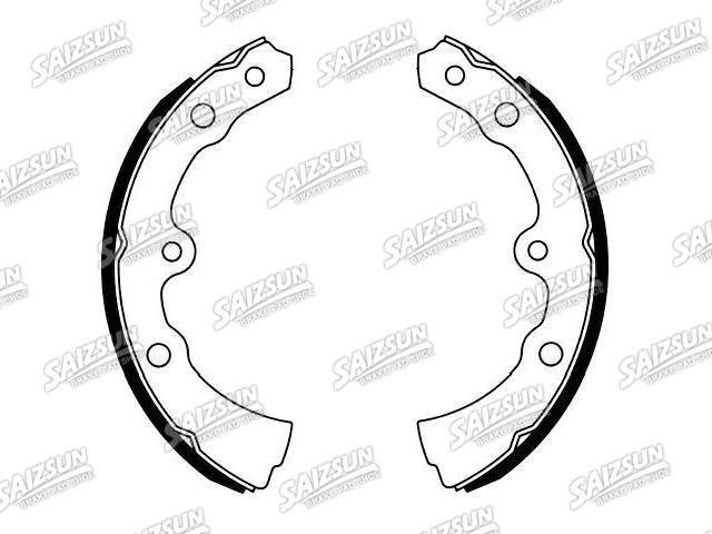 Kit mâchoire de frein Brake Shoe Set:K0031