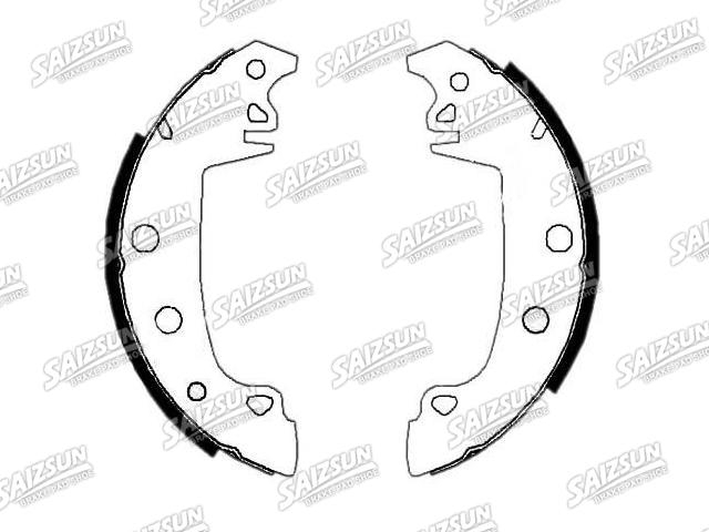 Kit mâchoire de frein Brake Shoe Set:95618244