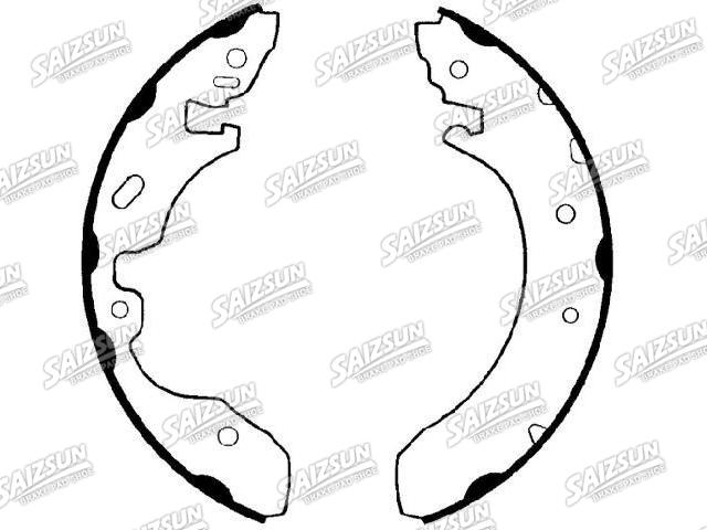 Kit mâchoire de frein Brake Shoe Set:XS8Z-2200-BA