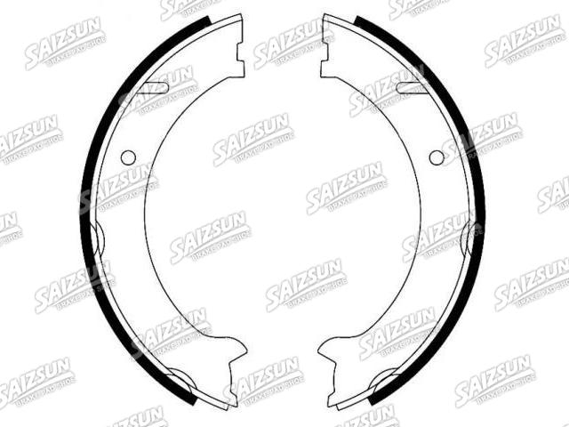 Kit mâchoire de frein Brake Shoe Set:306663345