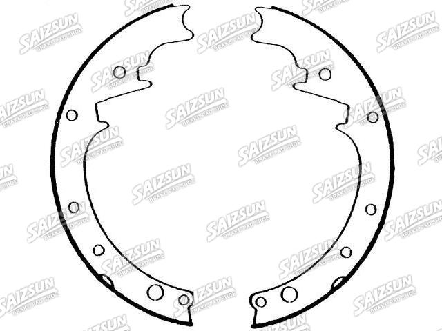 Kit mâchoire de frein Brake Shoe Set:1154137