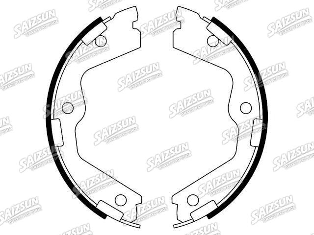 Kit mâchoire de frein Brake Shoe Set:44060-0P026