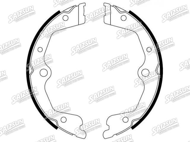 Kit mâchoire de frein Brake Shoe Set:H4Y0-44-39Z