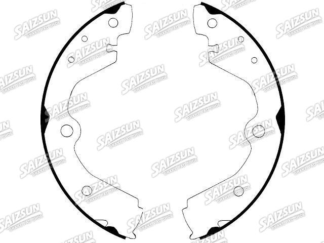 Kit mâchoire de frein Brake Shoe Set:44060-2B026