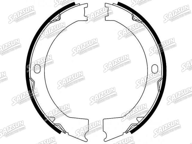 Kit mâchoire de frein Brake Shoe Set:04886493AA
