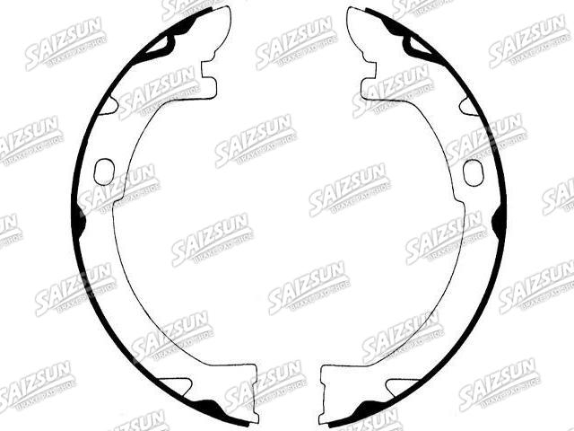 Kit mâchoire de frein Brake Shoe Set:F1VY-2N712-A