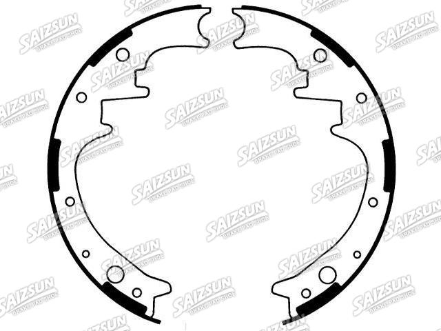 Kit mâchoire de frein Brake Shoe Set:3879237