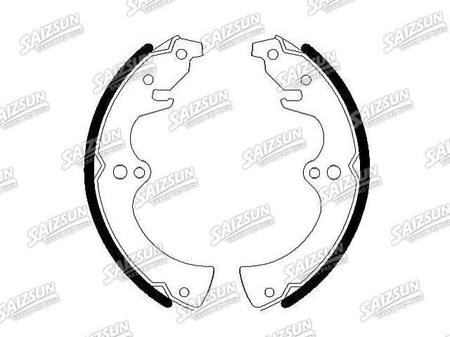 Kit mâchoire de frein Brake Shoe Set:UA25-26-38Z