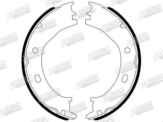 Kit mâchoire de frein Brake Shoe Set:05080568AB