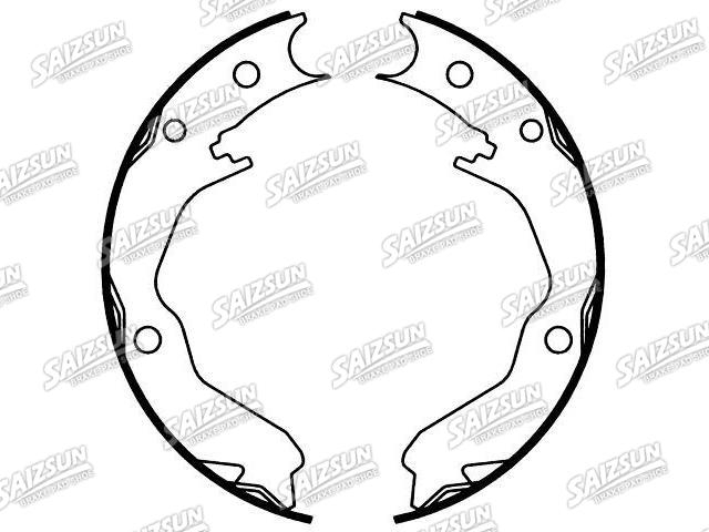 Kit mâchoire de frein Brake Shoe Set:S794-2201