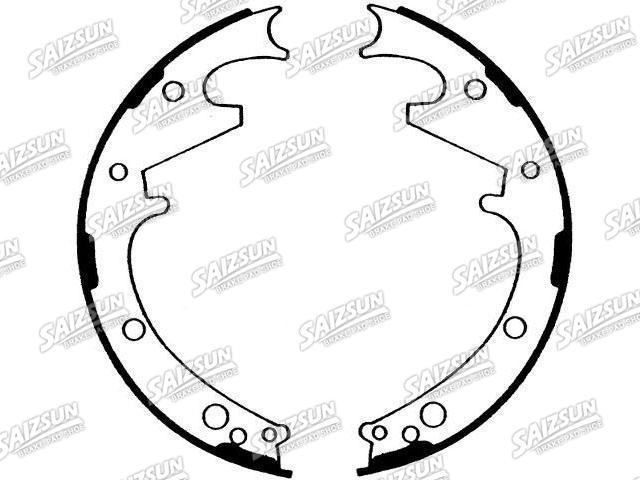 Kit mâchoire de frein Brake Shoe Set:498-2106