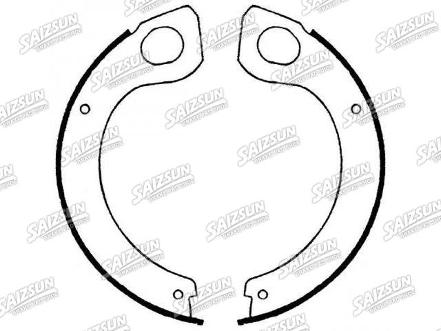 Kit mâchoire de frein Brake Shoe Set:S692-2079