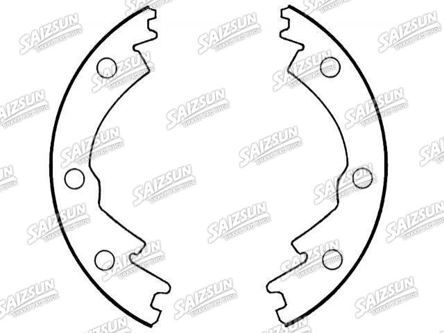 Kit mâchoire de frein Brake Shoe Set:285-2032