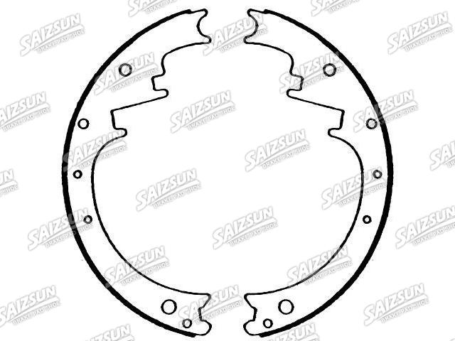 Kit mâchoire de frein Brake Shoe Set:30-286BB