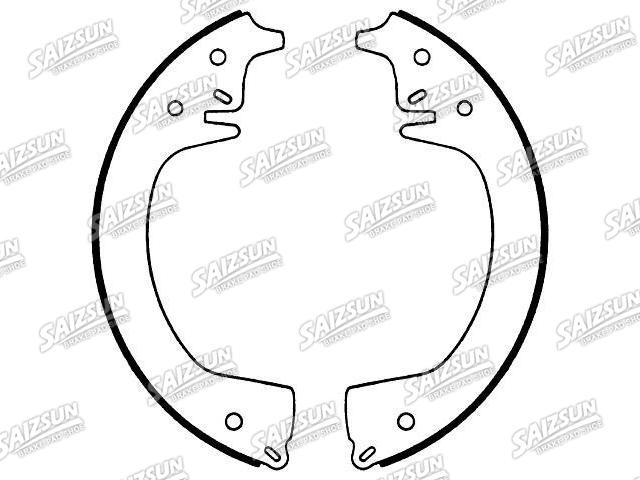 Kit mâchoire de frein Brake Shoe Set:173-1219