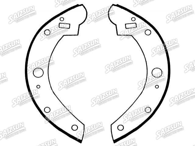 Kit mâchoire de frein Brake Shoe Set:438-8035