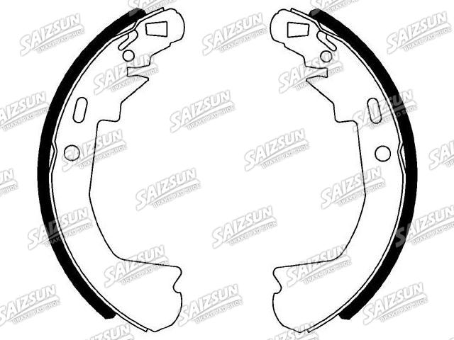 Kit mâchoire de frein Brake Shoe Set:18048650
