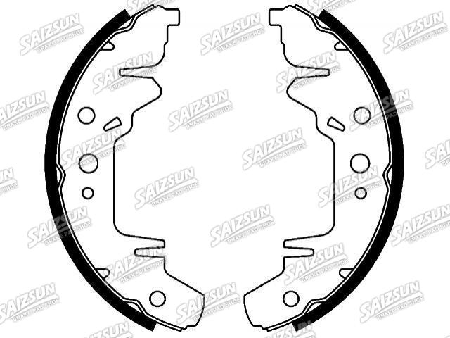 Kit mâchoire de frein Brake Shoe Set:04883833AA