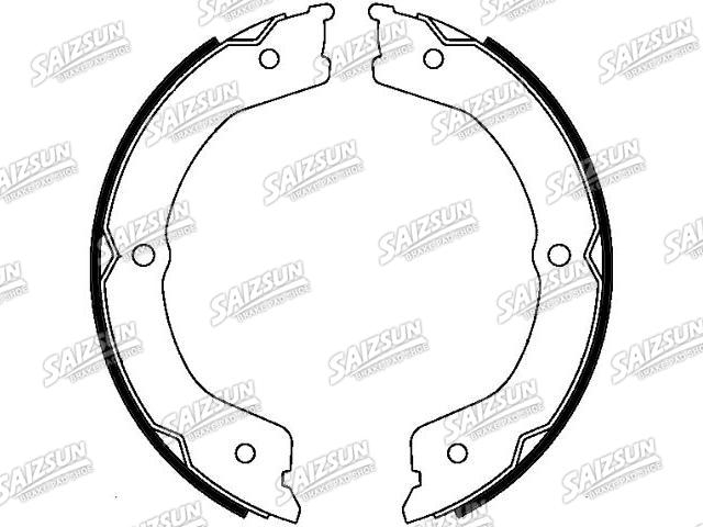 Kit mâchoire de frein Brake Shoe Set:D4060-1LA6A
