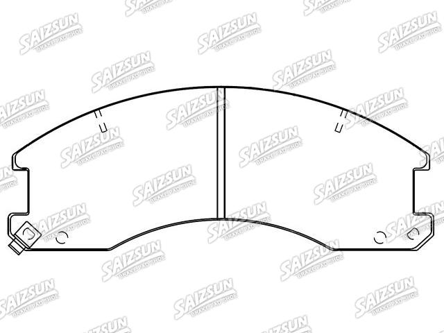 Plaquettes de frein Brake Pad Set:D1927-9152