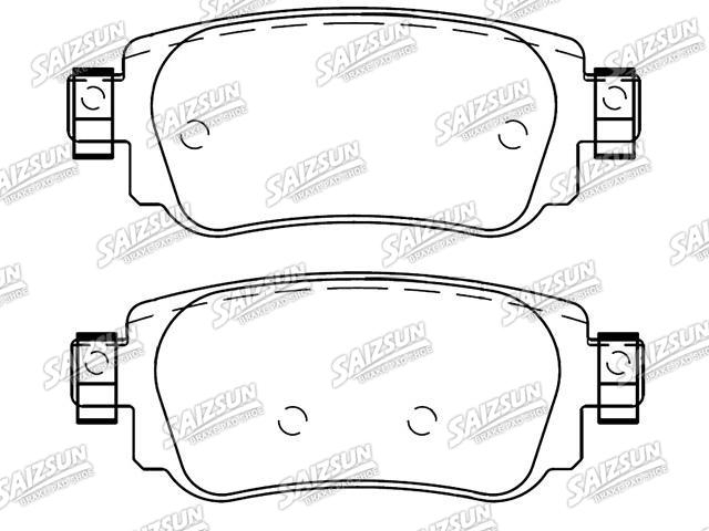 Plaquettes de frein Brake Pad Set:90927116