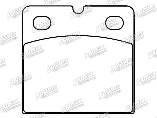 Plaquettes de frein Brake Pad Set:43221-T6N-A52