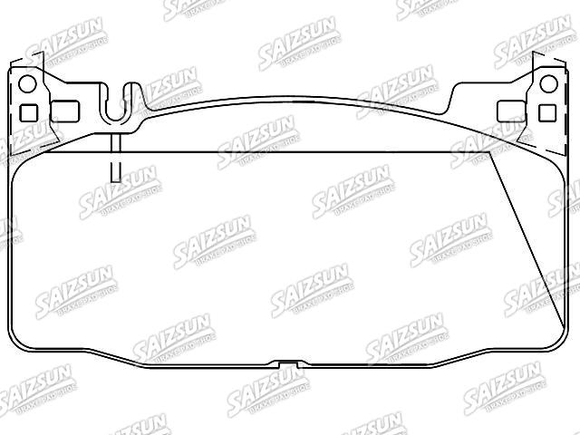 Plaquettes de frein Brake Pad Set:000 420 57 00