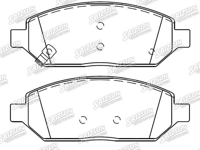 Plaquettes de frein Brake Pad Set:42349235