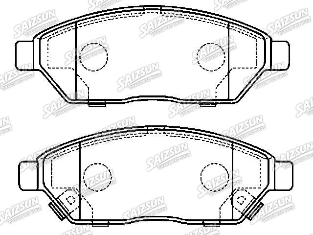 Plaquettes de frein Brake Pad Set:3502110XJZ08A