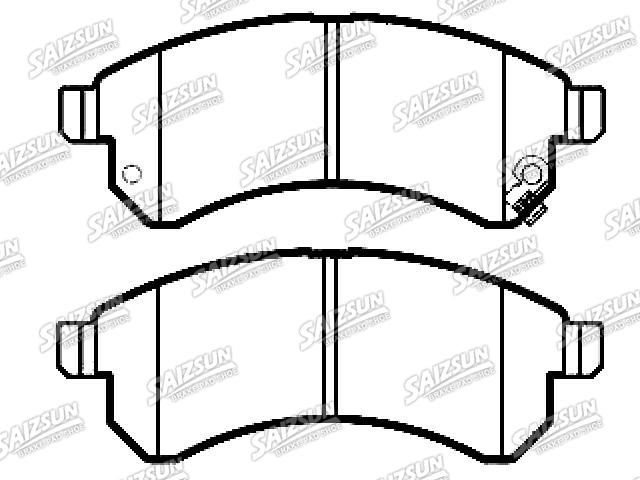 Plaquettes de frein Brake Pad Set:2871-4299-0175