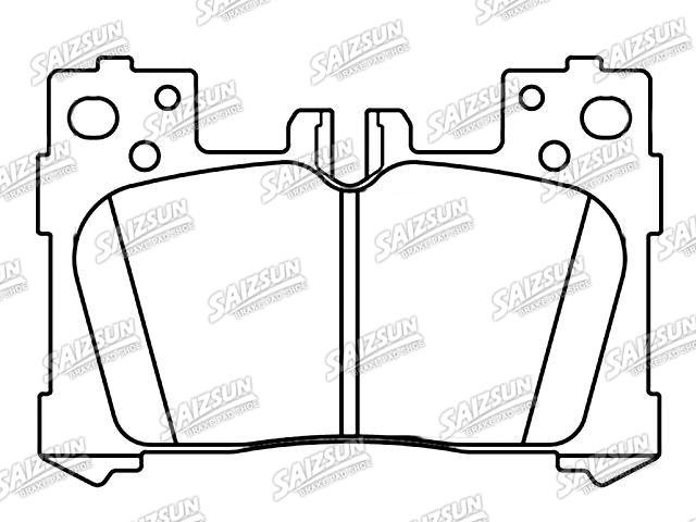 Plaquettes de frein Brake Pad Set:04466-11010