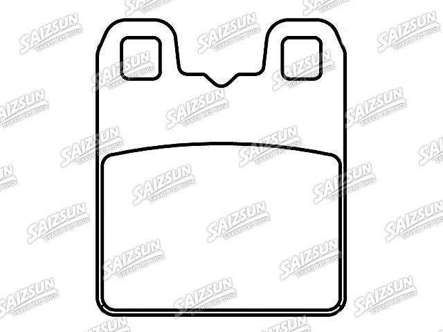 Plaquettes de frein Brake Pad Set:68317357AA