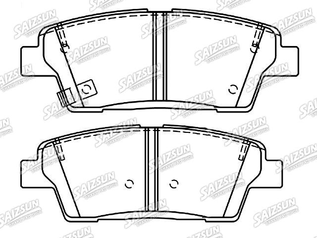 Plaquettes de frein Brake Pad Set:58302-B1A30