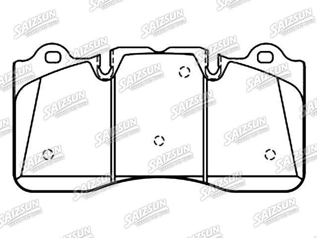 Plaquettes de frein Brake Pad Set:68309171AA