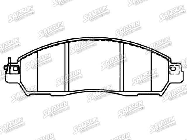 Plaquettes de frein Brake Pad Set:D1060-5TA0A