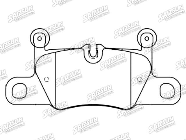 Plaquettes de frein Brake Pad Set:9Y0 698 451 E