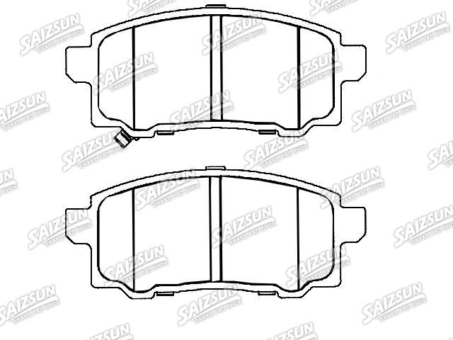 Plaquettes de frein Brake Pad Set:A301066-0600