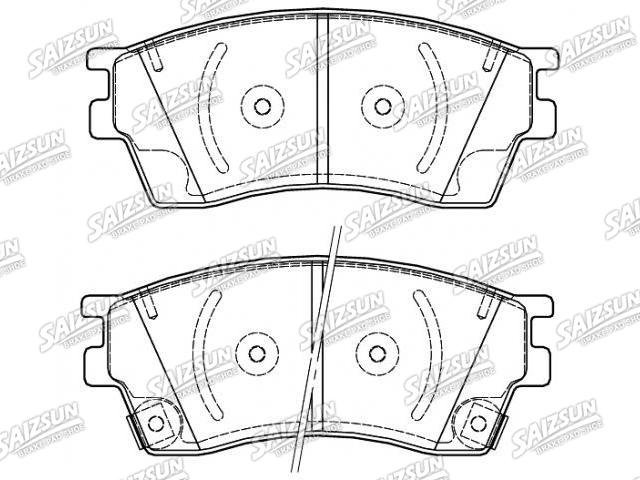Plaquettes de frein Brake Pad Set:85C A03 328 Z