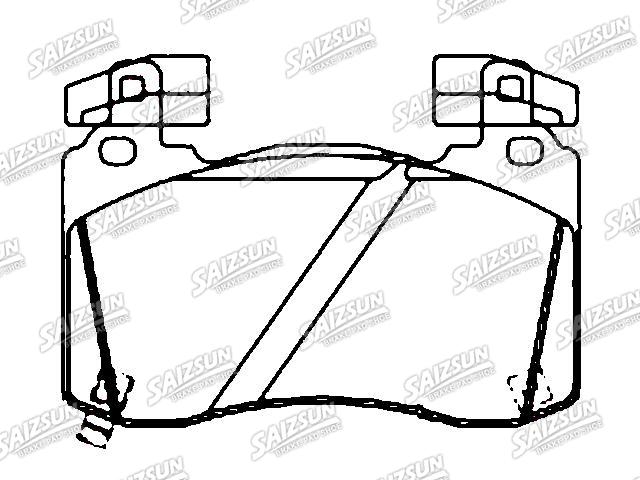 Plaquettes de frein Brake Pad Set:58101-J5A51