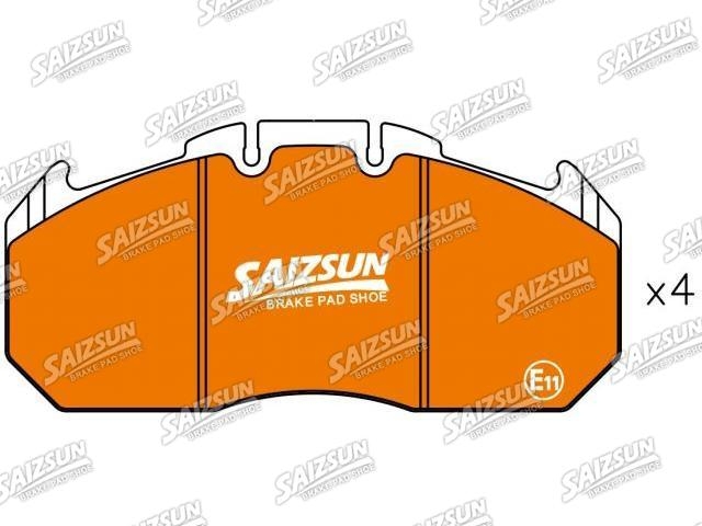 Plaquettes de frein Brake Pad Set:81 50820 5072