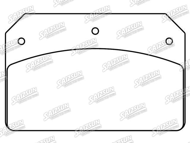 Plaquettes de frein Brake Pad Set:DR1-8350