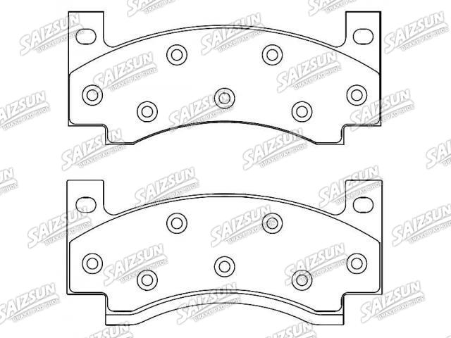 Plaquettes de frein Brake Pad Set:D55-781A